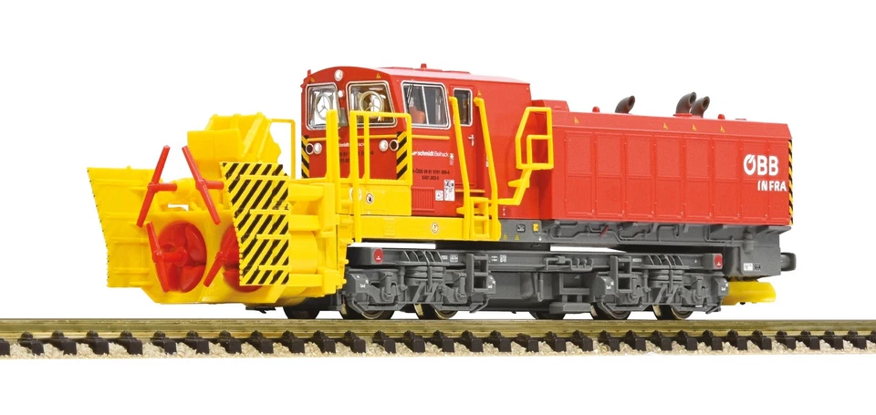 Fleischmann N 7370020 - Beilhack Schneeschleuder, ÖBB Infra, DCC, Sound Neuware - Bild 3 von 4