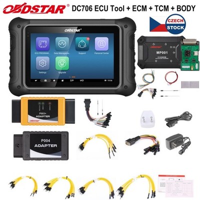 OBDSTAR DC706 Vehicle E.CU+ECM+TCM+Body Clone Tool with MP001 Kit & P003+ Kit