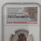 2018 Kennedy Half Dollar Silver Reverse Proof NGC PF 69 San Francisco Mint