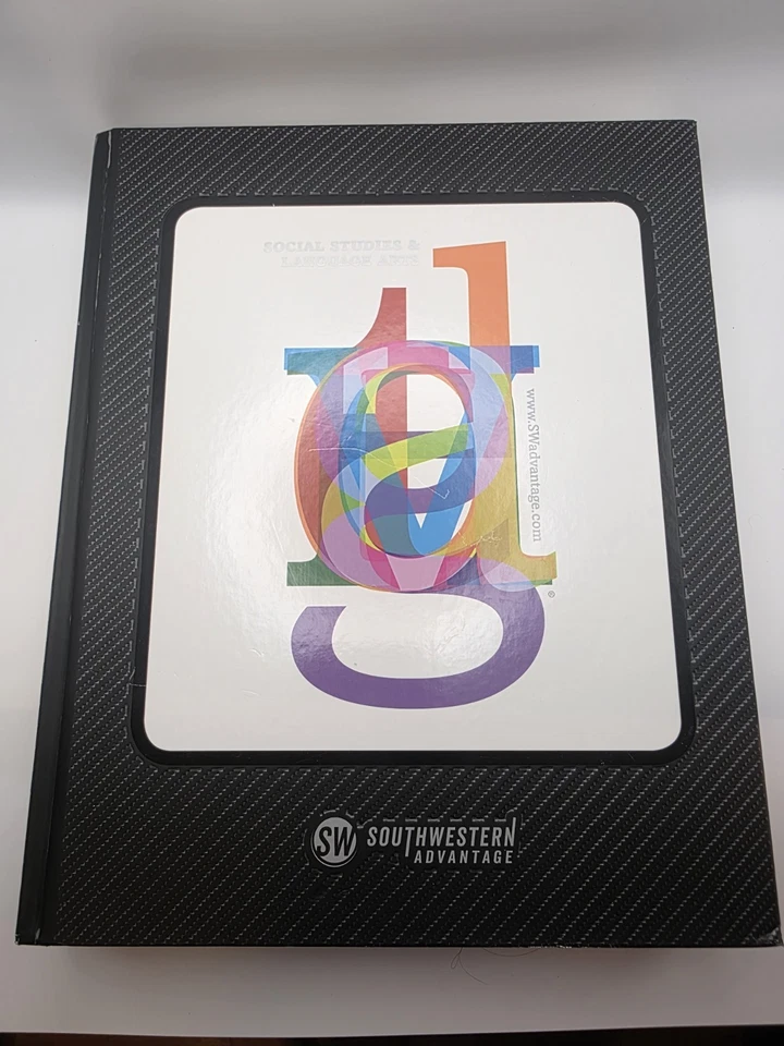 Southwestern Advantage Book Set Math, Social Studies, Language Arts Science - Image 2 of 4