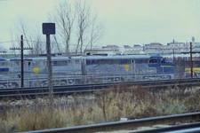 VINTAGE PHOTO SLIDE 35mm Original Train Railroad 0415