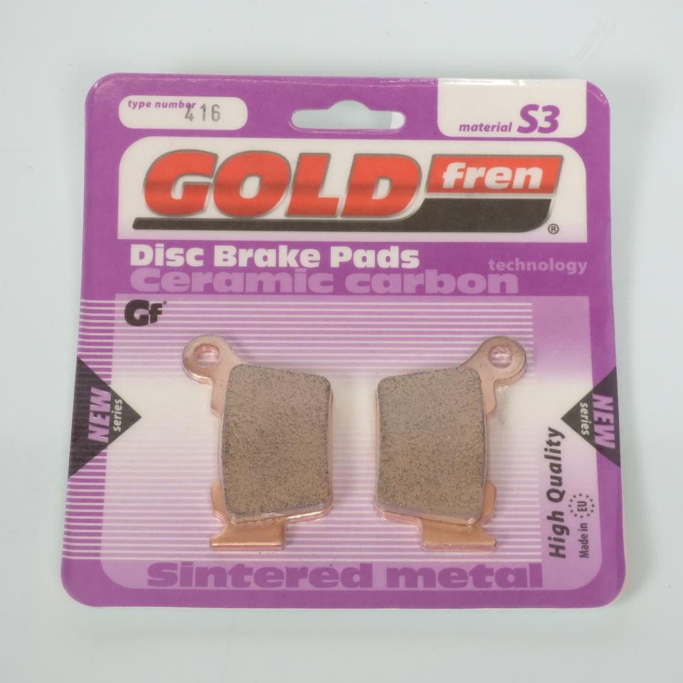 Plaquette de frein avant Gold Fren pour rouler en toute sécurité sur Husqvarna 65 TC