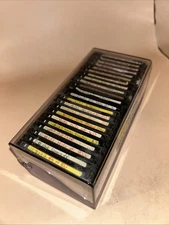 LOT OF 22 MINI DISC MD SONY 74 Minute Recorded With Storage Case