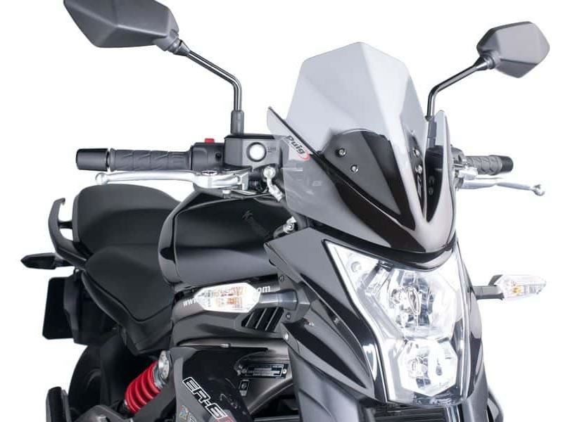 Puig Light Smoke New Generation Sport Screen Kawasaki ER6-N 2012-2016