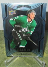 2020-21 Upper Deck Allure Jason Robertson Rookie RC Blue Parallel #113 Stars