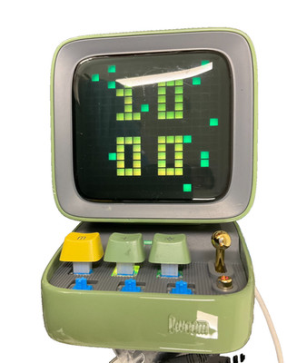 DIVOOM Ditoo Pro - Retro Pixel Art Bluetooth Speaker (Green) | 15 Watt