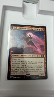Jack of Hearts, Volatile Hero - Commander: Marvel Super Heroes (MSC) MTG Magic 