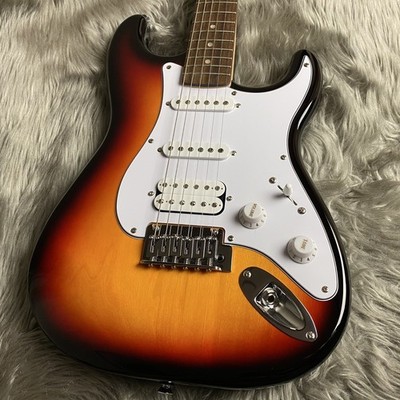 Squier Affinity Series ST-Style Junior HSS Sunburst with Soft Electric Guitar