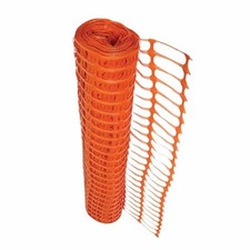 POLY BARRIER FENCING (ORANGE) 1M X 50M