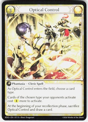 Optical Control 357 Radiant Origins Grand Archive