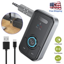 Audio Bluetooth 5.3 Adapter w Dual Mode - Wireless Transmitter Receiver 10H Play
