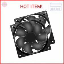 12V DC Fan Strong Quiet 120x120x25mm 12cm Small Cooling Fan 2Pin 2Wire 1600RPM H