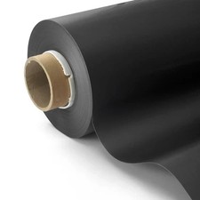 1m/5m/10m Rolls of 0.85mm Matt Black 610mm Wide Magnetic Sheet Sizes High Grade
