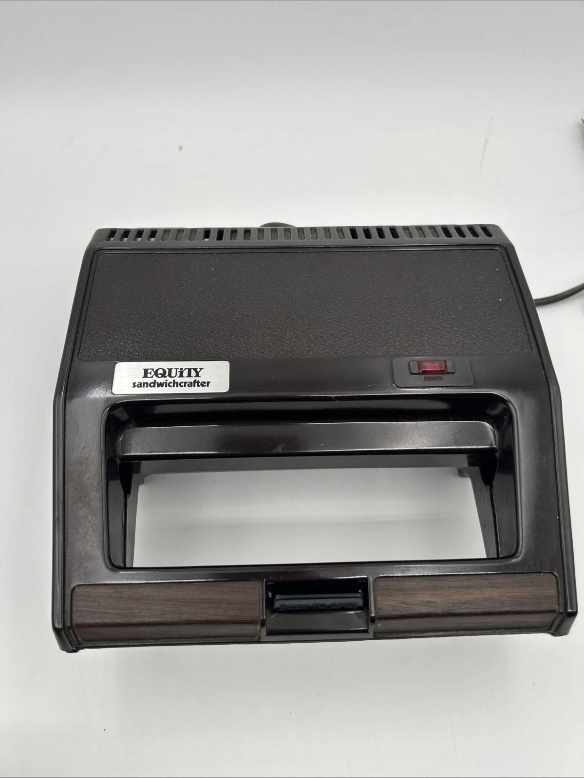 Vintage Equity Sandwichcrafter Sandwich Maker Grill Model SG112 Tested, Works