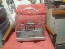 Hendryx Art Deco Metal Birdcage Slide-out Bottom 