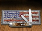 Case xx Knives Peanut Jigged Amber Bone Handle Pocket Knife Stainless 00045