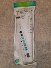 Simply Conserve 7 Outlet Advanced Power Strip Energy Saving 125 VAC 15A