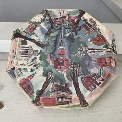 Vintage Springbok Okta-Puzzle Historic Boston Jigsaw 500 + Pieces 1968
