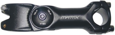 MATRIX Ahead-Vorbau ST10 Alu Auslage: 130 mm,, schwarz-matt
