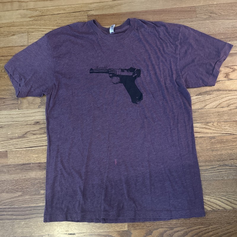The 50 50 Men’s Tee Shirt From American Apparel Ammo Graphic