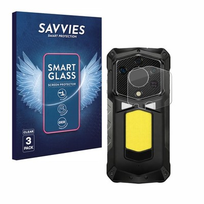 3x Displayschutzglas für Ulefone Armor 29 Ultra (NUR Kameraschutz) Panzerfolie