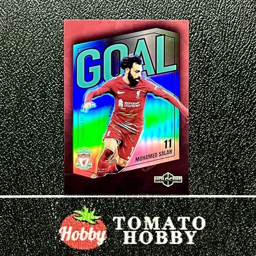 MOHAMED SALAH /25 SILVER REFRACTOR DAKA HOLOCENE TEAM SET 2022-23 GOAL LIVERPOOL