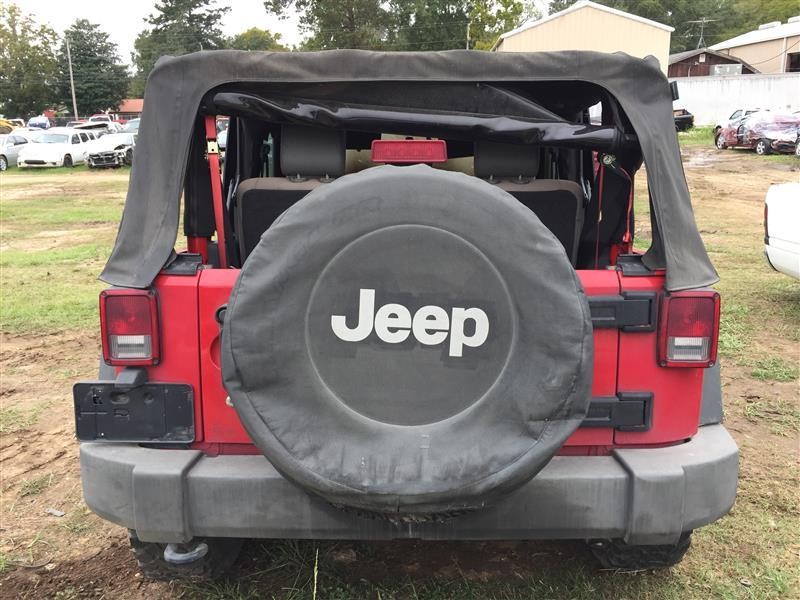 2009 Jeep Wrangler Fuel Tank Door Red thumbnail 8