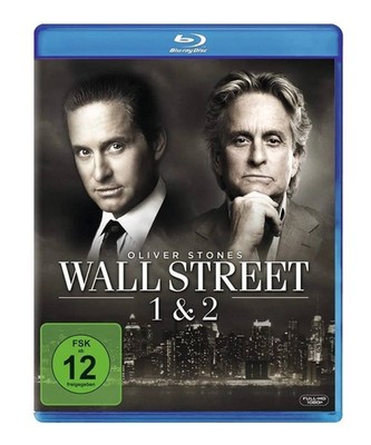 Wall Street 1 & 2 (1987/2010) Blu-ray Michael Douglas Charlie Sheen