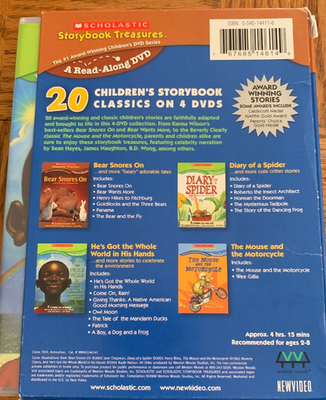 Scholastic Storybook Treasures Classics DVD | eBay