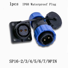 Attacco quadrato IP68 alta qualità blu nero SP16 impermeabile cif 220-380V