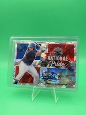 Jasson Dominguez Leaf National Pride Cracked Ice Auto