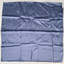 RALPH LAUREN Navy Silk Pocket Square