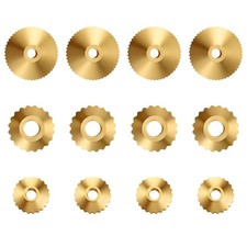 Brass Clock Hand Nut Assortment, 12 Pcs 5/6/10 mm Grandfather mm, Gold