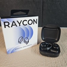Raycon Essential True Wireless Open Ear Bluetooth 6.0 Earbuds Black NIOB