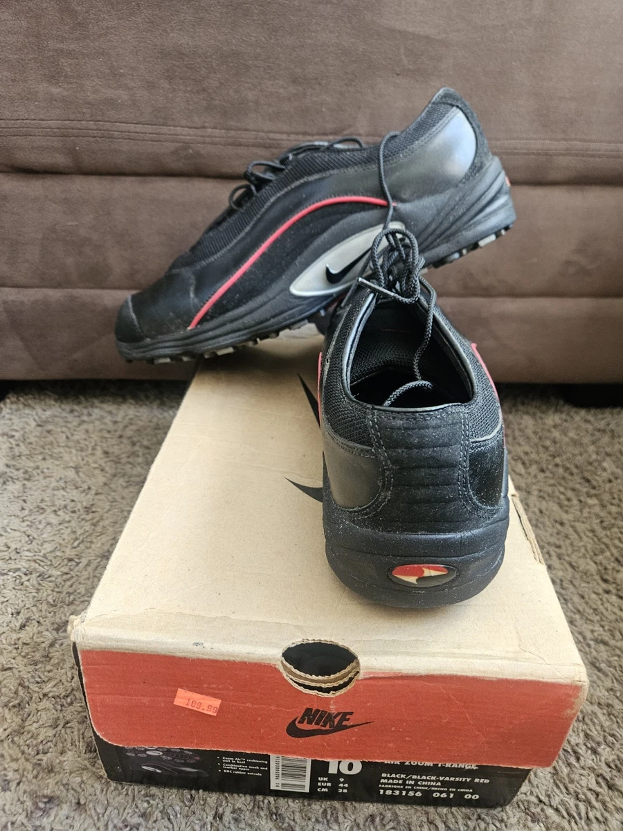 Nike Air Zoom T-Range Black Varsity Red for Sale | Authenticity