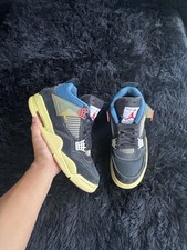 Jordan 4 Retro Union Off Noir, Size 9