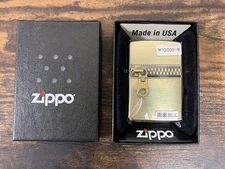 Zippo Lighter Unopened Gold Zipper Designer Collectible New