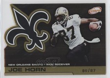 2002 Pacific Atomic Gold 80/87 Joe Horn #60 0sj2