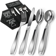 Weighted Utensils for Hand Tremors and Parkinson's Patients - 4 Piece Set Weight
