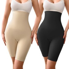 Women High Waist Shapewear Shorts Tummy Control Body Shaper Slimming Underwear