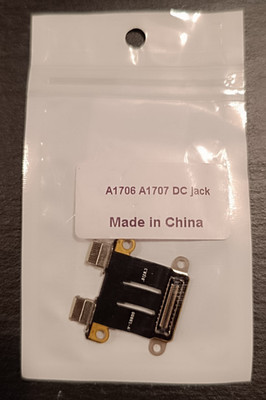 Apple MacBook Pro 13'' A1706 A1707 DC-IN DC Jack Board Thunderbolt 3
