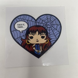 Funko Marvel Collector CorpsExclusive: Mary Jane ("MJ") decal sticker Heartshape