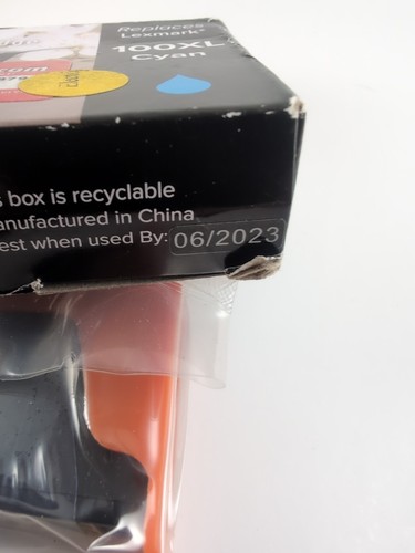 Nuevos cartuchos de inyección de tinta premium reemplazan a Lexmark 100XL cian caducidad 23/06 - Imagen 5 de 6