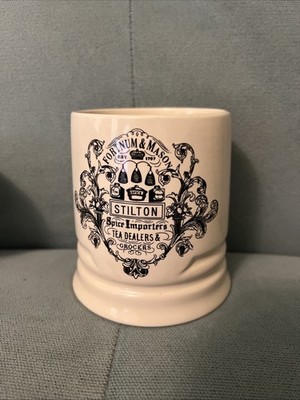 Fortnum & Mason Ceramic Stilton Jar Vintage Style Tea Dealers - No Lid