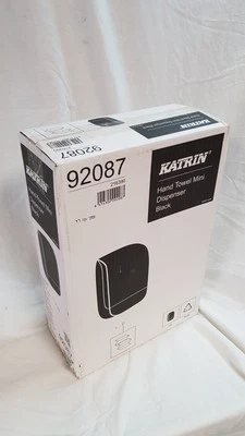 NEW Katrin 92087 Inclusive Paper Hand Towel Mini Dispenser Black - Image 1 of 4
