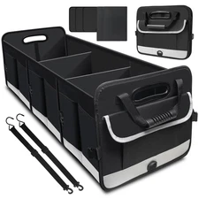 AOPHY Trunk Organizer for Car 95L Large Capacity Storage with Non-Slip Bottom...