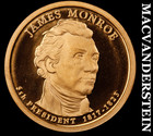 2008-S James Monroe Presidential Dollar - Choice Gem Proof  Lustrous  #M658 — photo 1