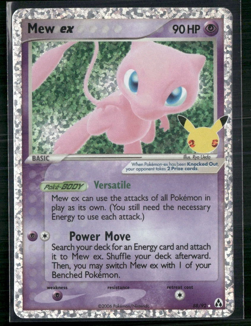 25+ Mew Ex 88/92 Celebrations: Classic Collection for sale