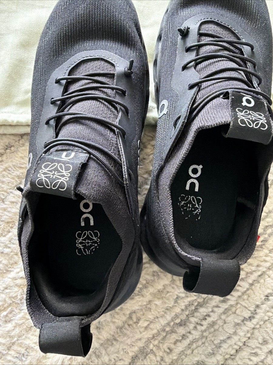 On x LOEWE Women's Cloudtilt LOEWE Limited Edition Black Sneakers