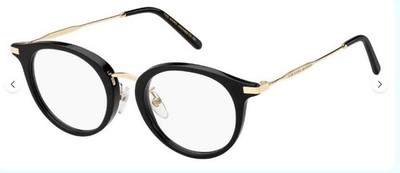 MARC JACOBS MARC 623/G RHL  Eyeglasses Gold Black Frame 49mm